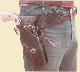 Competition Fast Draw Rig - close holster view