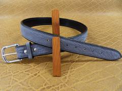 1 1/2 in. Belt - Grey Sueded