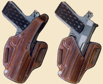 Hybrid Saddle Holsters - Thumbreak and Tension Hold