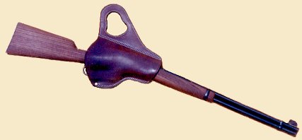 Saddle Horn Rifle Holder