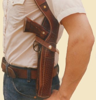 Springbreak Shoulder Holster - close up